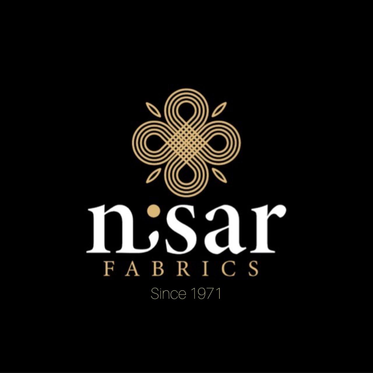 Nisar Fabrics Logo - Men's Unstitched Fabric Shop Pattoki Since 1971 - نثار فیبرکس پتوکی